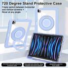 For iPad Pro 11 2022 / 2021 / 2020 Crystal Armor PC Hybrid TPU Tablet Case(Blue) - 3