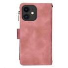 For iPhone 11 Dream 9-Card Zipper Wallet RFID Leather Phone Case with Lanyard(Rose Gold) - 3