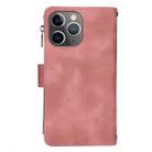 For iPhone 11 Pro Dream 9-Card Zipper Wallet RFID Leather Phone Case with Lanyard(Rose Gold) - 3