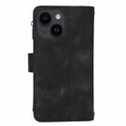 For iPhone 13 mini Dream 9-Card Zipper Wallet RFID Leather Phone Case with Lanyard(Black) - 3