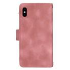 For iPhone XS Max Dream 9-Card Zipper Wallet RFID Leather Phone Case with Lanyard(Rose Gold) - 3