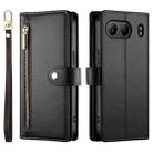 For OnePlus Nord 4 5G Nine Card-slot Zipper Wallet Bag Leather Phone Case(Black) - 2