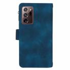 For Samsung Galaxy S20 FE Dream 9-Card Zipper Wallet RFID Leather Phone Case with Lanyard(Blue) - 3