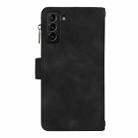 For Samsung Galaxy S21+ 5G Dream 9-Card Zipper Wallet RFID Leather Phone Case with Lanyard(Black) - 3