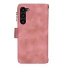 For Samsung Galaxy S23+ 5G Dream 9-Card Zipper Wallet RFID Leather Phone Case with Lanyard(Rose Gold) - 3