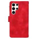 For Samsung Galaxy S23 Ultra 5G Dream 9-Card Zipper Wallet RFID Leather Phone Case with Lanyard(Red) - 3