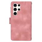 For Samsung Galaxy S23 Ultra 5G Dream 9-Card Zipper Wallet RFID Leather Phone Case with Lanyard(Rose Gold) - 3