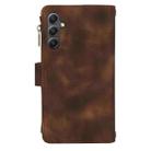 For Samsung Galaxy S24+ 5G Dream 9-Card Zipper Wallet RFID Leather Phone Case with Lanyard(Brown) - 3