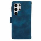 For Samsung Galaxy S24 Ultra Dream 9-Card Zipper Wallet RFID Leather Phone Case with Lanyard(Blue) - 3