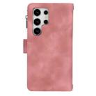 For Samsung Galaxy S24 Ultra Dream 9-Card Zipper Wallet RFID Leather Phone Case with Lanyard(Rose Gold) - 3