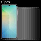 For Samsung Galaxy A07 5G 10pcs 0.26mm 9H 2.5D Tempered Glass Film - 1