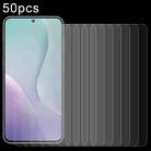 For Samsung Galaxy M56 5G 50pcs 0.26mm 9H 2.5D Tempered Glass Film - 1