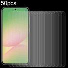 For Samsung Galaxy F56 5G 50pcs 0.26mm 9H 2.5D Tempered Glass Film - 1