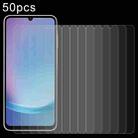 For Samsung Galaxy A25e 50pcs 0.26mm 9H 2.5D Tempered Glass Film - 1