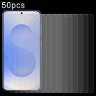 For Samsung Galaxy S25 FE 5G 50pcs 0.26mm 9H 2.5D Tempered Glass Film - 1