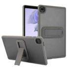 For Samsung Galaxy Tab A7 Lite Skin Feel Holder PC Hybrid TPU Tablet Case(Grey) - 1