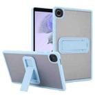 For Samsung Galaxy Tab A7 Lite Skin Feel Holder PC Hybrid TPU Tablet Case(Light Blue) - 1