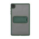 For Samsung Galaxy Tab A7 Lite Skin Feel Holder PC Hybrid TPU Tablet Case(Dark Green) - 2