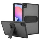 For Samsung Galaxy Tab S6 Lite P610 / P615 Skin Feel Holder PC Hybrid TPU Tablet Case(Black) - 1