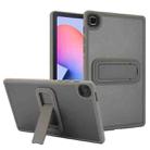 For Samsung Galaxy Tab S6 Lite P610 / P615 Skin Feel Holder PC Hybrid TPU Tablet Case(Grey) - 1
