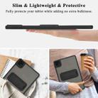 For Xiaomi Redmi Pad SE 8.7 Skin Feel Holder PC Hybrid TPU Tablet Case(Black) - 3