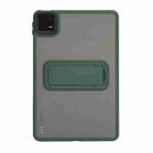 For Xiaomi Redmi Pad SE 8.7 Skin Feel Holder PC Hybrid TPU Tablet Case(Dark Green) - 2