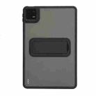 For Xiaomi Pad 6 / Pad 6 Pro Skin Feel Holder PC Hybrid TPU Tablet Case(Black) - 2