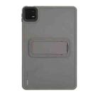 For Xiaomi Pad 6 / Pad 6 Pro Skin Feel Holder PC Hybrid TPU Tablet Case(Grey) - 2