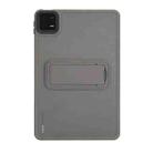 For Xiaomi Redmi Pad SE 11 Skin Feel Holder PC Hybrid TPU Tablet Case(Grey) - 2