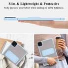 For Xiaomi Redmi Pad SE 11 Skin Feel Holder PC Hybrid TPU Tablet Case(Light Blue) - 3