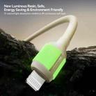 JOYROOM S-A53 Fluorescent Series 30W Type-C to 8 Pin Fast Charging Data Cable, Length:1.2m(Beige) - 2