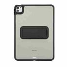 For iPad 2025 / 2022 Skin Feel Holder PC Hybrid TPU Tablet Case(Black) - 2