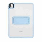 For iPad mini 2024 / mini 6 8.3 inch Skin Feel Holder PC Hybrid TPU Tablet Case(Light Blue) - 2