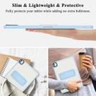 For iPad Pro 11 2018 Skin Feel Holder PC Hybrid TPU Tablet Case(Light Blue) - 3