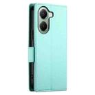 For Xiaomi Poco X7 Pro / Redmi Turbo 4 Side Buckle Magnetic Frosted Leather Phone Case(Mint Green) - 3