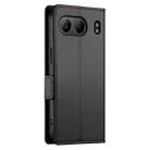 For OnePlus Nord 4 5G Side Buckle Magnetic Frosted Leather Phone Case(Black) - 3