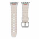 For Apple Watch 46mm / 49mm / 45mm / 44mm Trailblazer Silicone Watch Band(Starlight) - 2