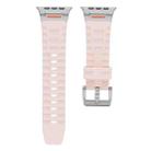 For Apple Watch 46mm / 49mm / 45mm / 44mm Trailblazer Silicone Watch Band(Vintage Rose) - 2