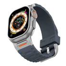 For Apple Watch 46mm / 49mm / 45mm / 44mm Trailblazer Silicone Watch Band(Grey) - 3