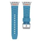 For Apple Watch 46mm / 49mm / 45mm / 44mm Trailblazer Silicone Watch Band(Premium Blue) - 2