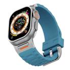 For Apple Watch 46mm / 49mm / 45mm / 44mm Trailblazer Silicone Watch Band(Premium Blue) - 3
