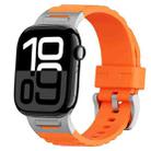 For Apple Watch 42mm / 41mm / 40mm / 38mm Trailblazer Silicone Watch Band(Orange) - 1