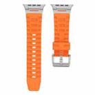 For Apple Watch 42mm / 41mm / 40mm / 38mm Trailblazer Silicone Watch Band(Orange) - 2