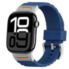 For Apple Watch 42mm / 41mm / 40mm / 38mm Trailblazer Silicone Watch Band(Midnight Blue) - 1