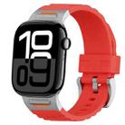 For Apple Watch 42mm / 41mm / 40mm / 38mm Trailblazer Silicone Watch Band(Red) - 1