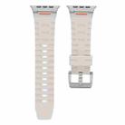 For Apple Watch 42mm / 41mm / 40mm / 38mm Trailblazer Silicone Watch Band(Starlight) - 2