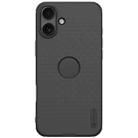 For iPhone 16 Plus NILLKIN Frosted Shield Pro PC + TPU Phone Case(Black) - 1