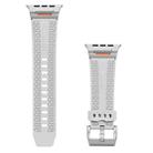 For Apple Watch 42mm / 41mm / 40mm / 38mm Trailblazer Woven Texture Silicone Watch Band(Starlight) - 2