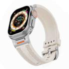 For Apple Watch 42mm / 41mm / 40mm / 38mm Trailblazer Woven Texture Silicone Watch Band(Starlight) - 3