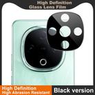 For vivo Y300 imak Rear Camera Lens Glass Film Black Version - 3